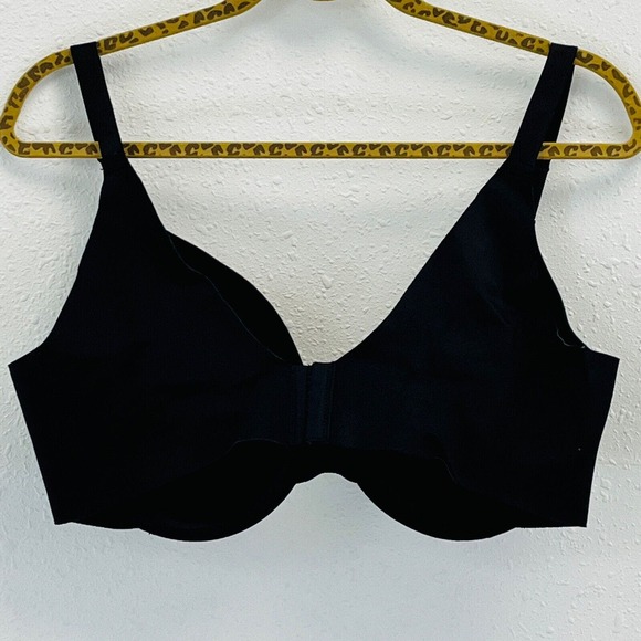 Soma 40DDD Vanishing Back Full Coverage Bra Black Underwire Lined - Picture 2 of 3